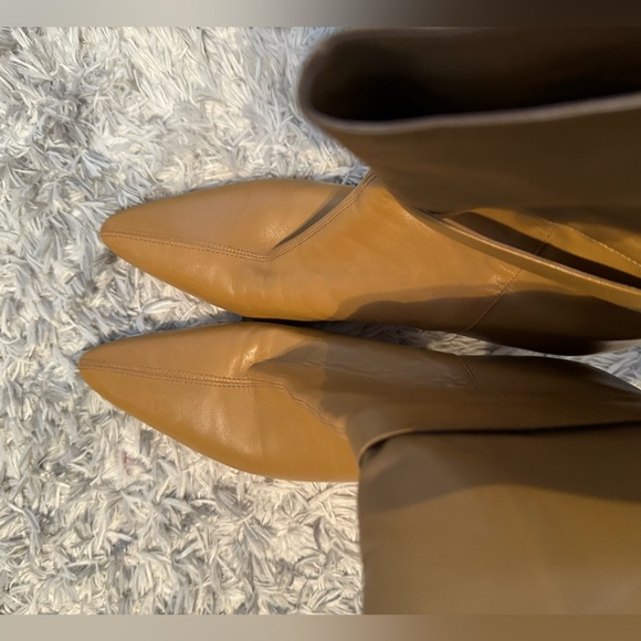 vintage leather heeled boots - Picture 12 of 14